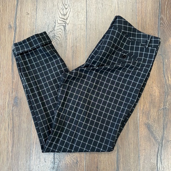 Stefanel checked pant SZ 8 - Picture 1 of 7